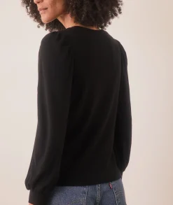 Lexi Rib Puff Sleeve Top