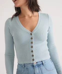 Lexi Rib Sun-In Button Through