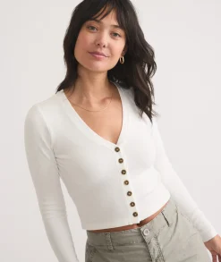 Lexi Rib Sun-In Button Through