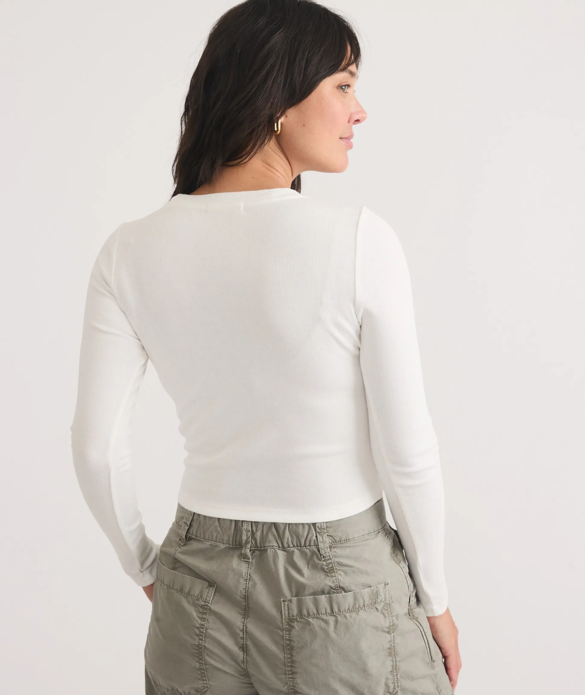 Lexi Rib Sun-In Button Through