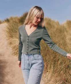 Lexi Rib Sun-In Button Through