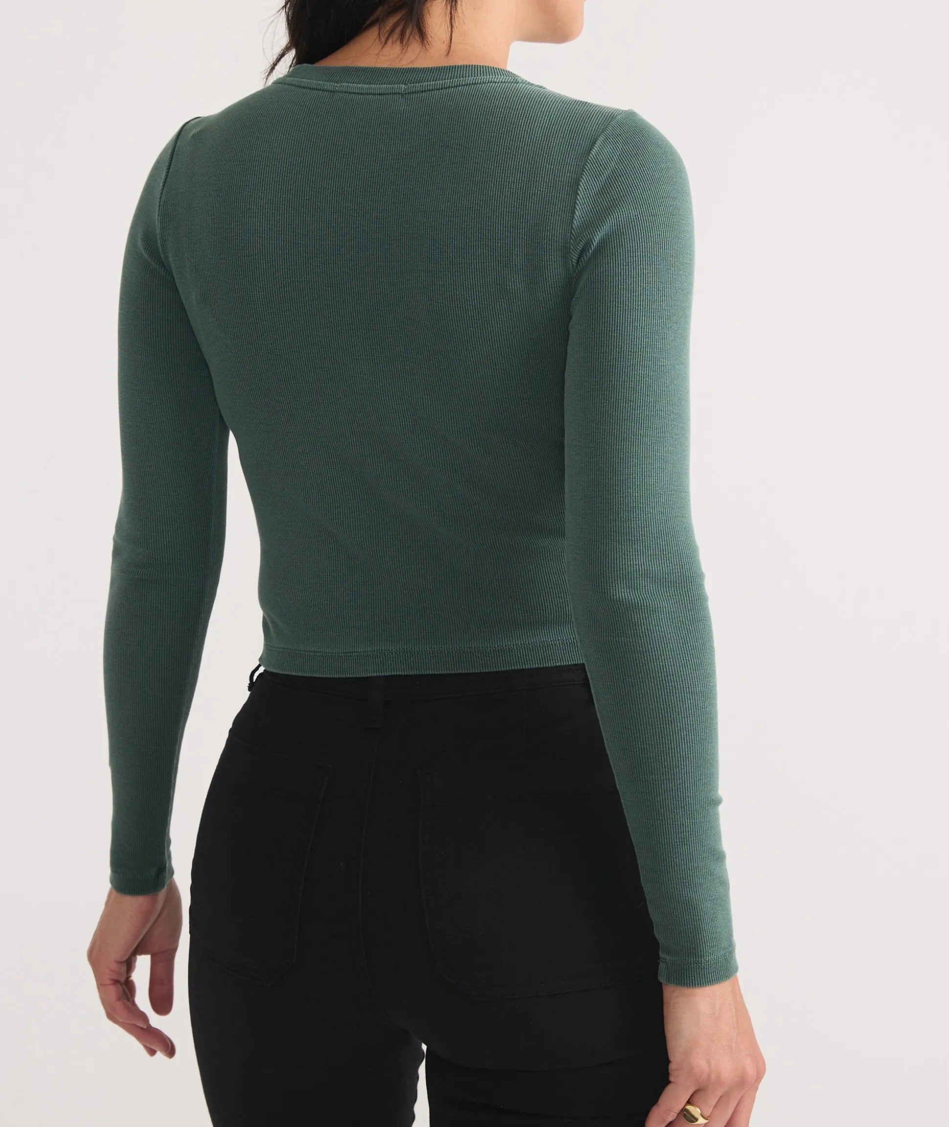 Lexi Rib Sun-In Button Through
