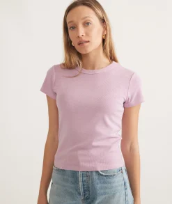 Lexi Rib Sun-In Crew Tee