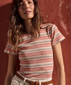 Lexi Rib Sun-In Crew Tee