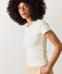 Lexi Rib Sun-In Crew Tee