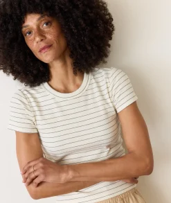 Lexi Rib Sun-In Crew Tee
