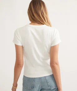 Lexi Rib Sun-In Crew Tee