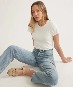 Lexi Rib Sun-In Crew Tee