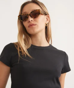 Lexi Rib Sun-In Crew Tee