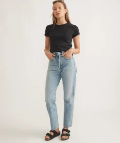 Lexi Rib Sun-In Crew Tee