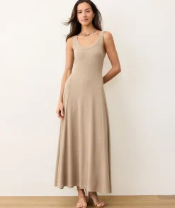 Lexi Rib Sun-In Fit & Flare Dress