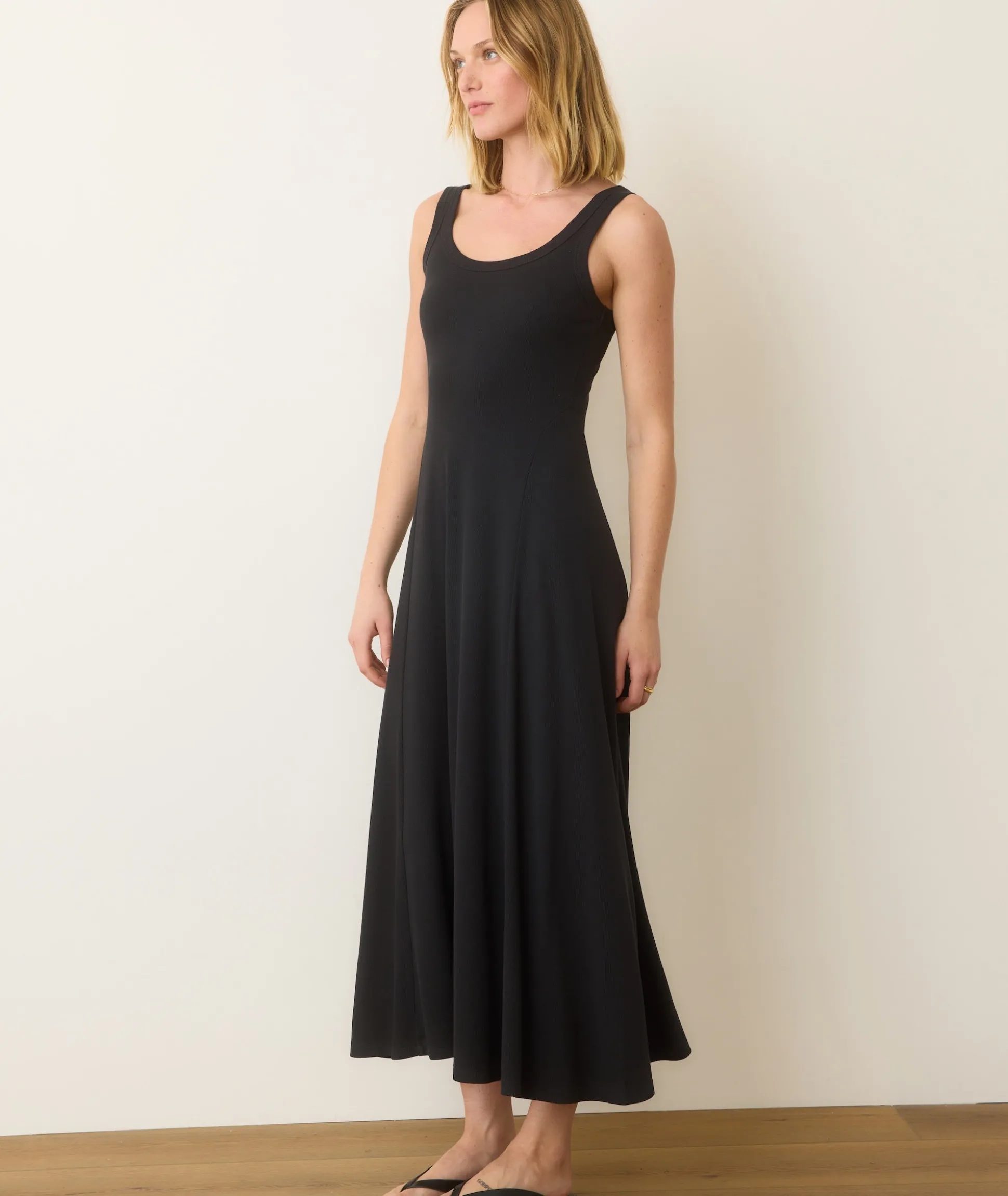 Lexi Rib Sun-In Fit & Flare Dress