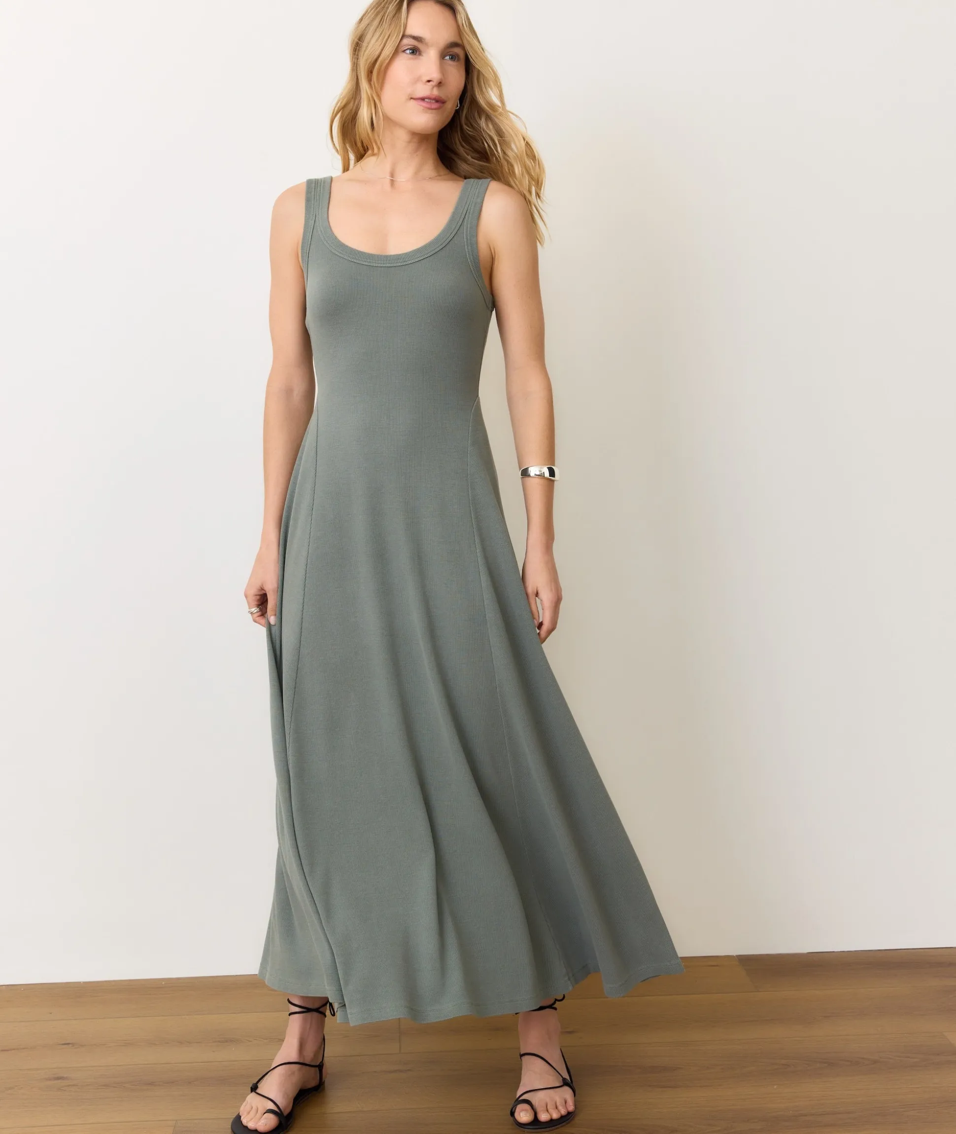 Lexi Rib Sun-In Fit & Flare Dress