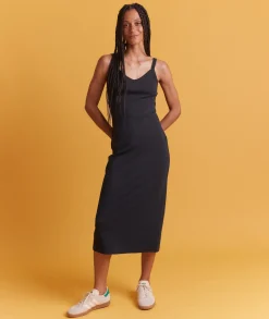 Lexi Rib Sun-In Spaghetti Strap Dress