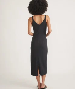 Lexi Rib Sun-In Spaghetti Strap Dress