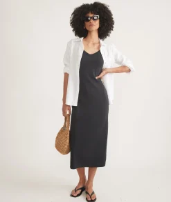 Lexi Rib Sun-In Spaghetti Strap Dress