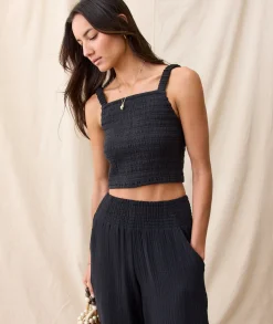 Lila Double Cloth Tank