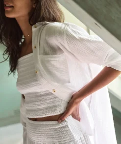 Lila Double Cloth Tank