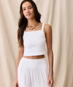 Lila Double Cloth Tank