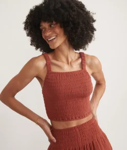 Lila Double Cloth Tank