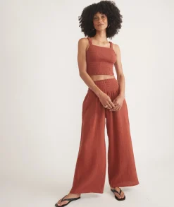 Lila Double Cloth Tank