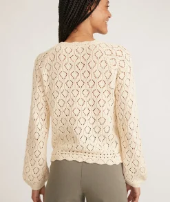 Manzanita Crochet Fringe Sweater
