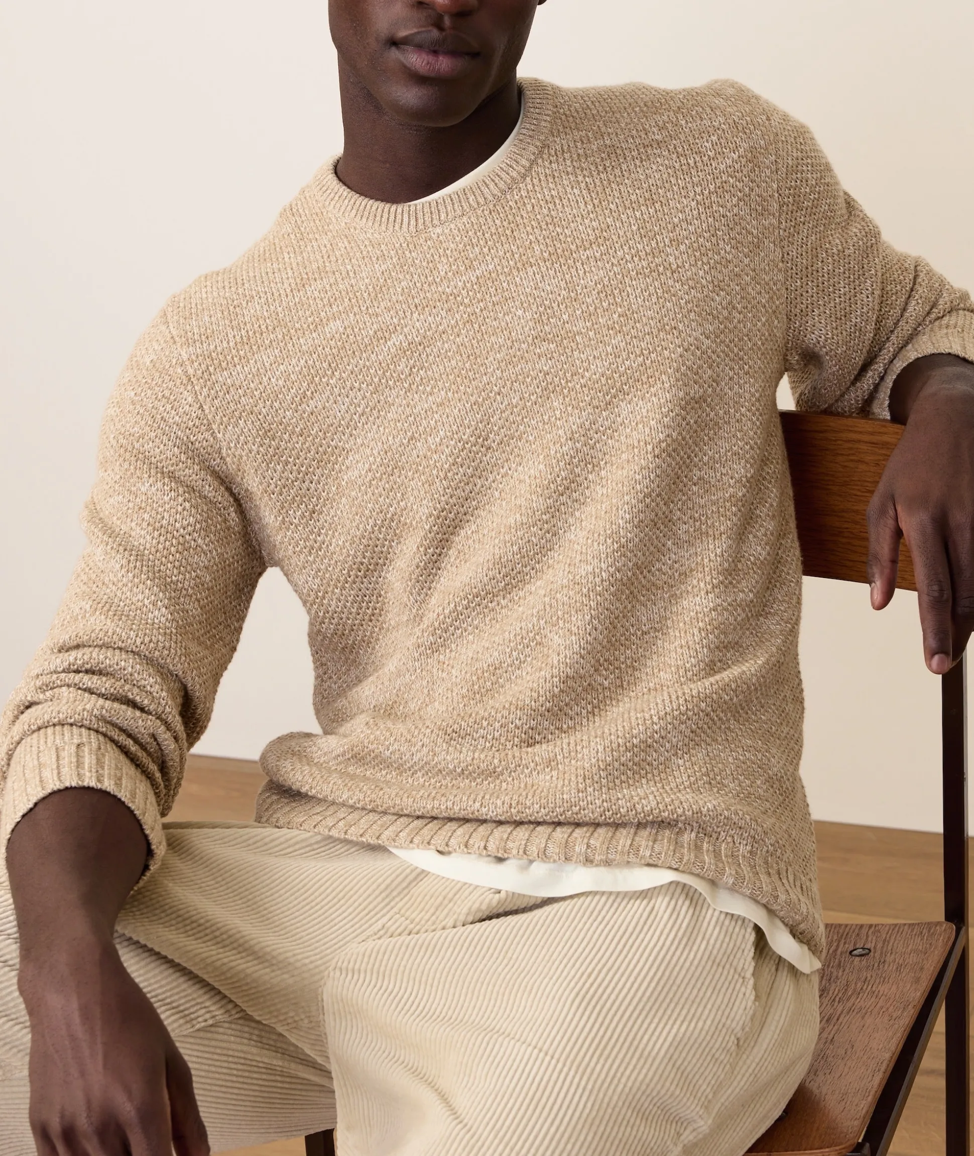 Marl Crew Sweater
