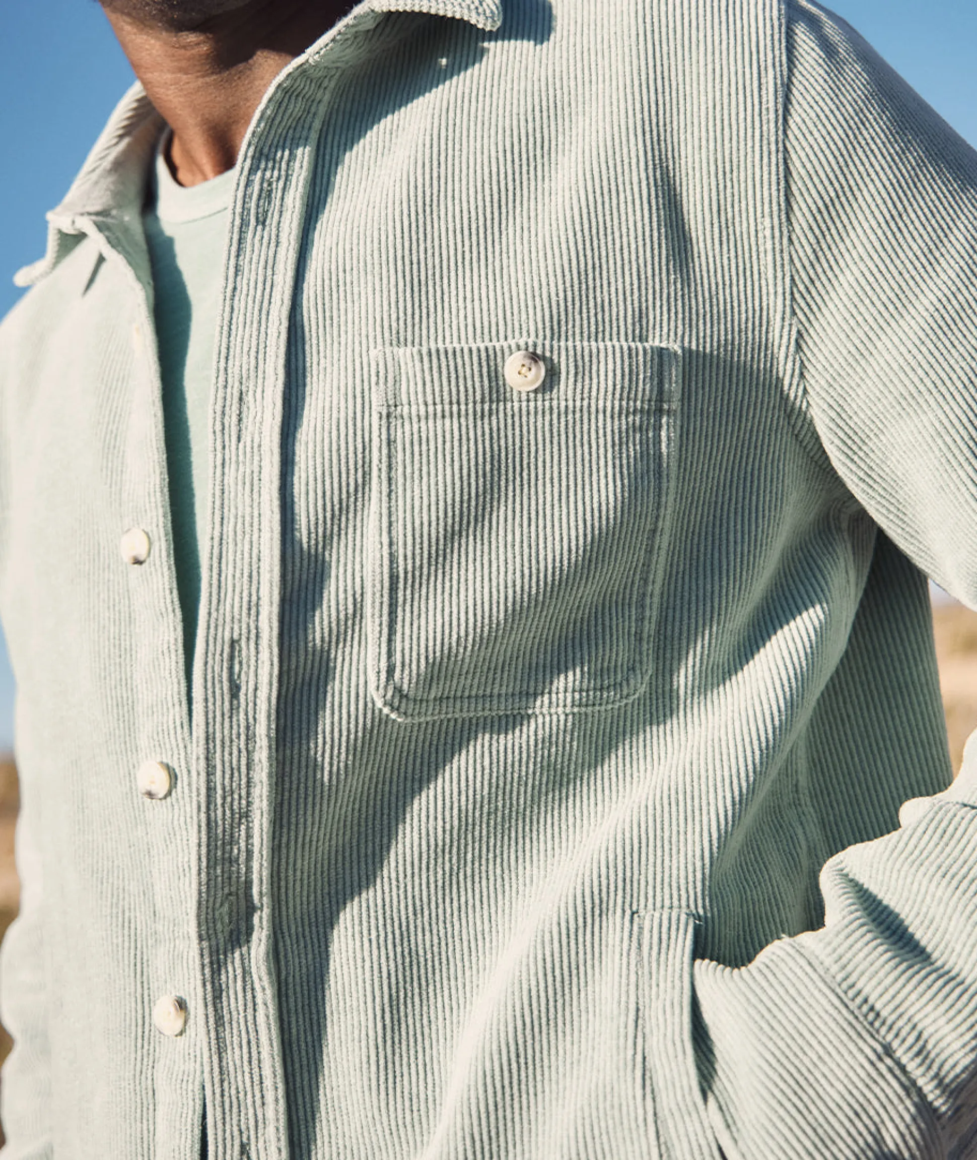 Max Broken In Corduroy Overshirt