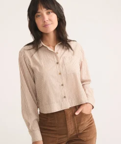 Mila Straight Hem Button Down
