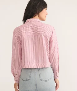 Mila Straight Hem Button Down