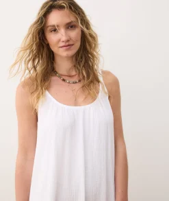 Millie Relaxed Double Cloth Maxi Dress