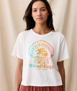 ML x Free & Easy Crop Graphic Tee
