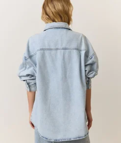 Molly Oversized Denim Shirt Jacket