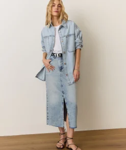 Molly Oversized Denim Shirt Jacket