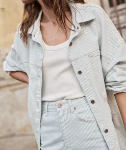 Molly Oversized Denim Shirt Jacket