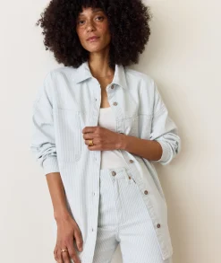 Molly Oversized Denim Shirt Jacket