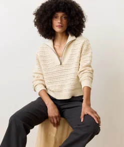 Montecito Quarter Zip Sweater