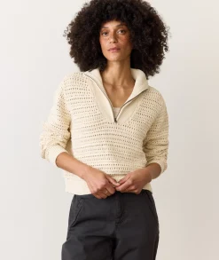 Montecito Quarter Zip Sweater