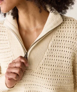 Montecito Quarter Zip Sweater