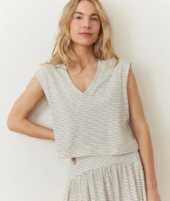 Nina Relaxed V-Neck Tank