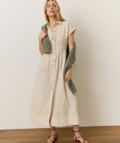 Nova Midi Shirt Dress