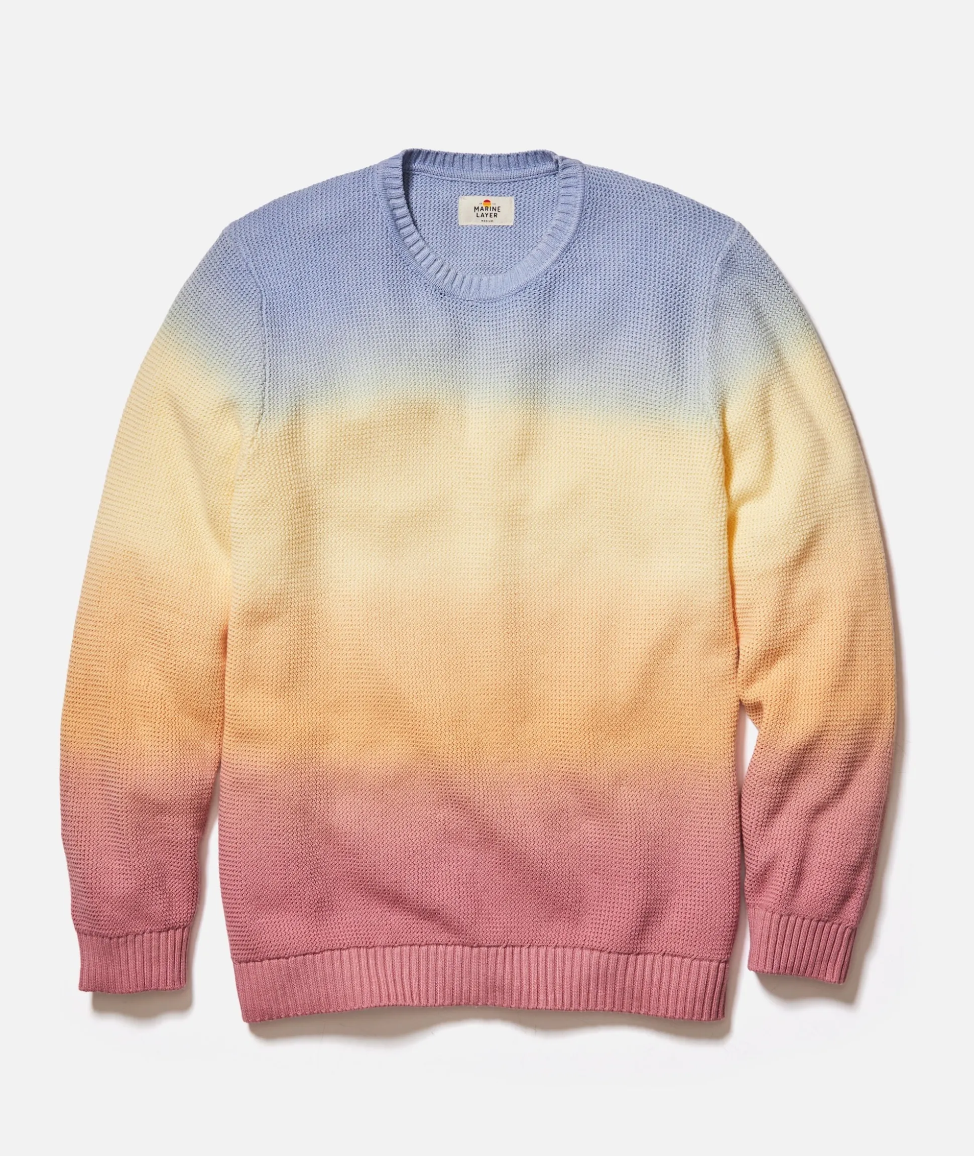 Ombre Crew Sweater