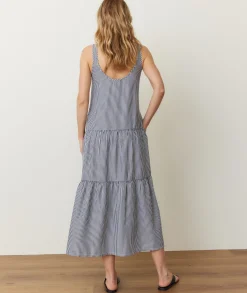 Poppy Seersucker Maxi Dress