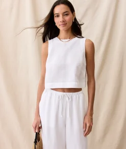 Quinn Linen Tank