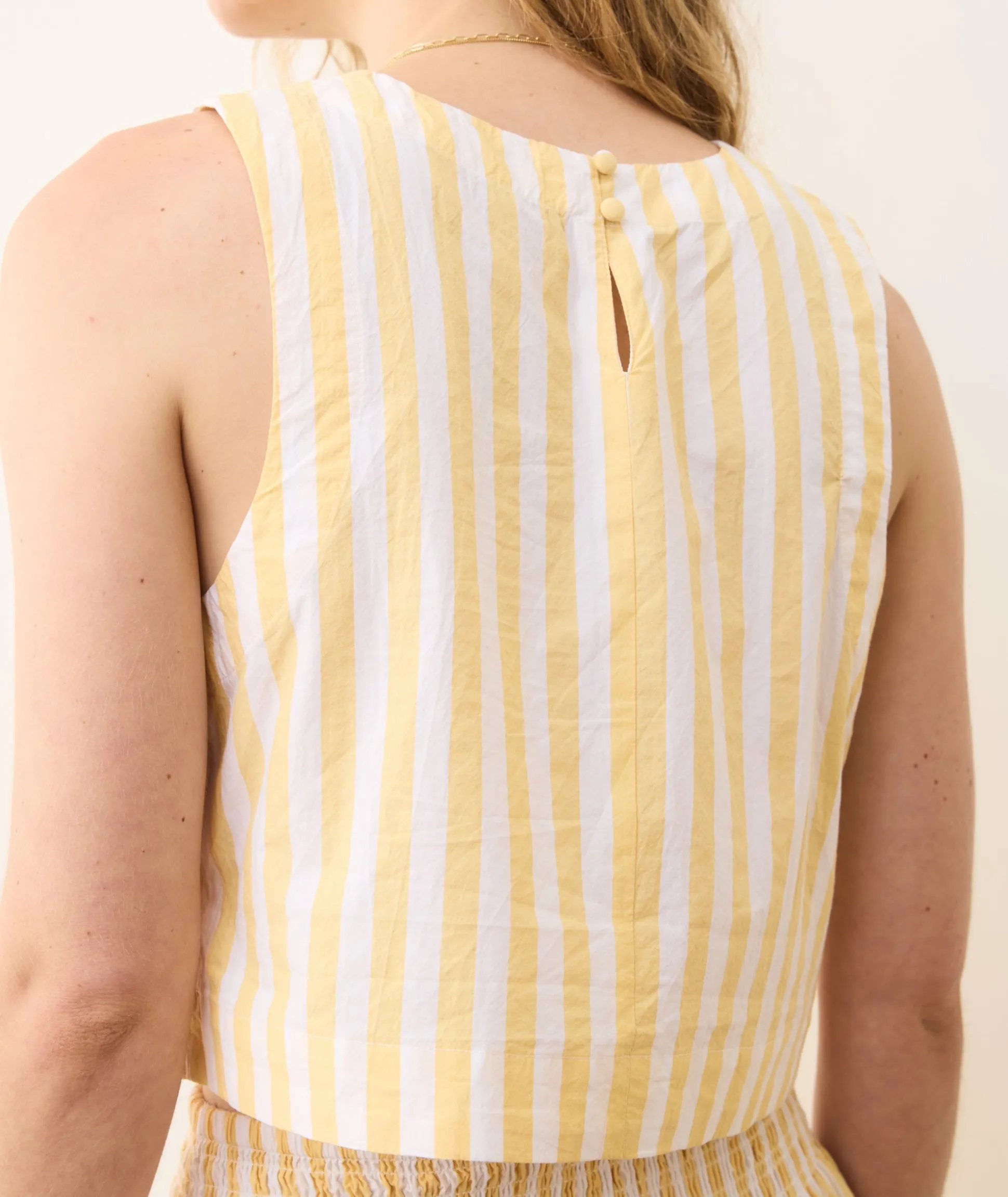 Quinn Poplin Tank