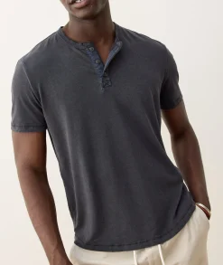 Relaxed Hemp Cotton Henley