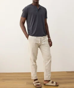 Relaxed Hemp Cotton Henley