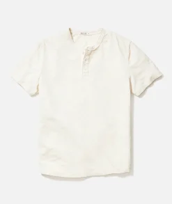 Relaxed Hemp Cotton Henley