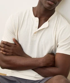 Relaxed Hemp Cotton Henley