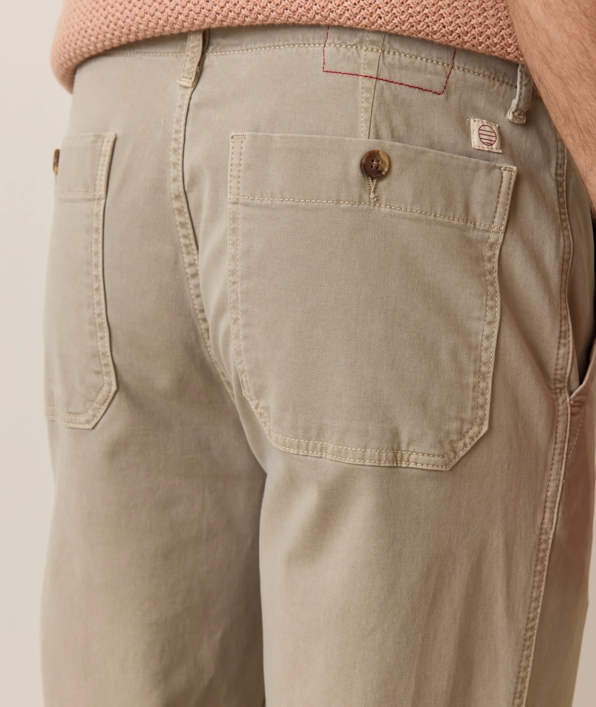 Relaxed Twill Field Pant